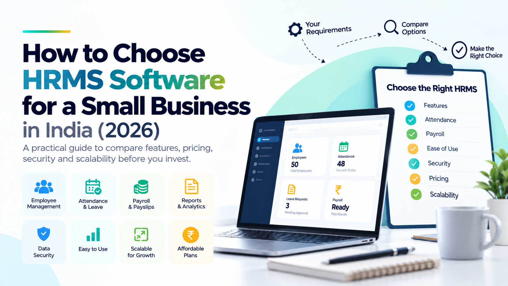 How to Choose HRMS Software for a Small Business in India (2026)
